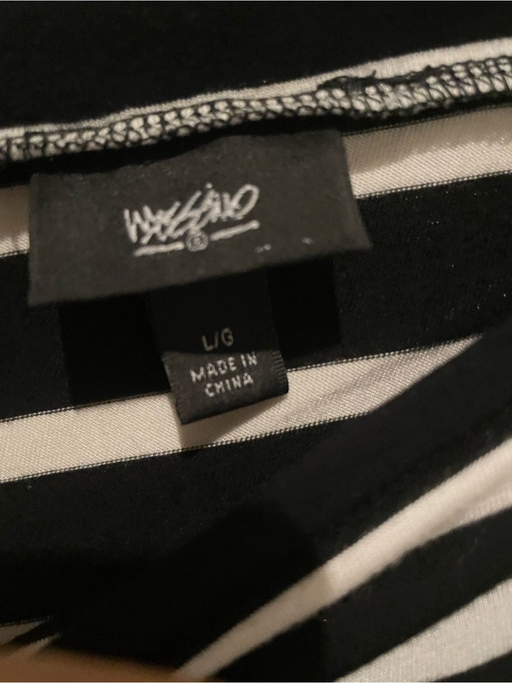 Mossimo Supply Co. Black and White Striped Maxi Dress - Picture 3 of 3